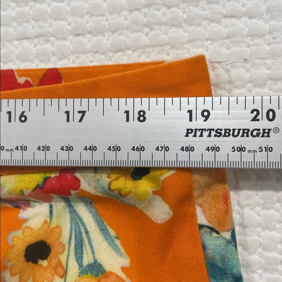 Ralph Lauren Carlina Floral Cotton Trouser purple label Botanical 16 - Picture 7 of 13